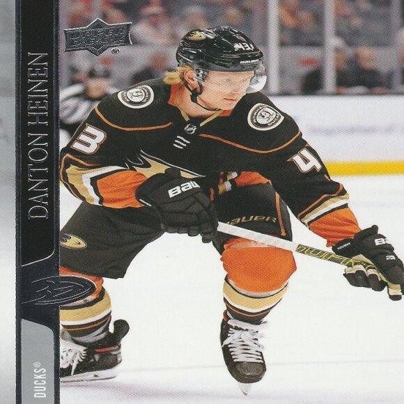 Danton Heinen (Ducks) 2020-2021 Upper Deck Series 1 Hockey Card - Card Number 2 - Picture 1 of 2